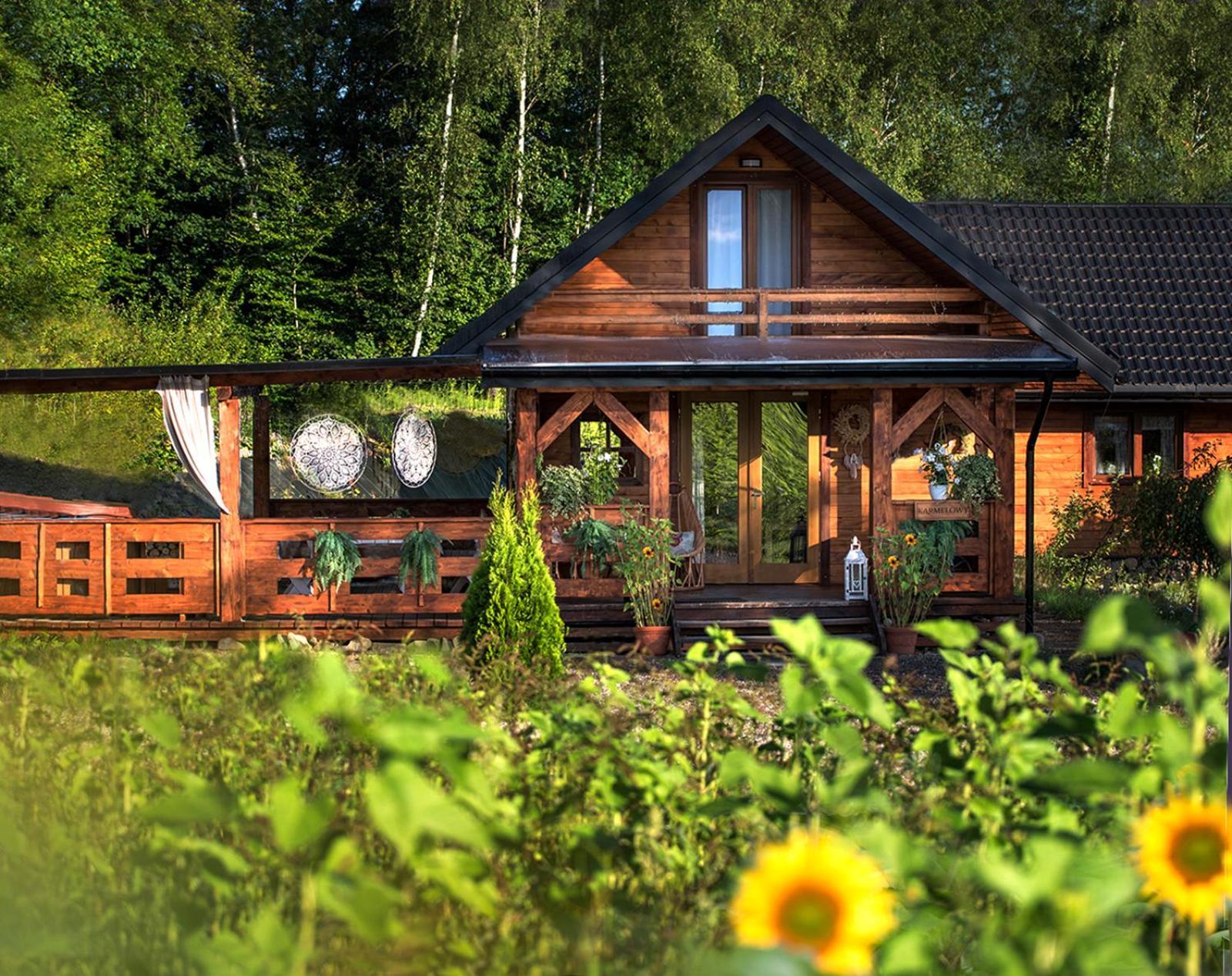 Domek Karmelowy - Azyl Na Szwedach Ruszelczyce Exteriör bild
